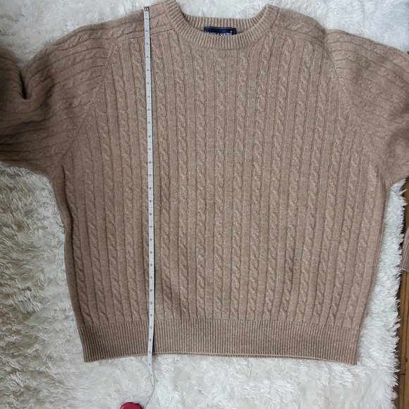 davis & squire Sweaters | Mens Davis Squire Tan Cashmere Sweater | Poshmark